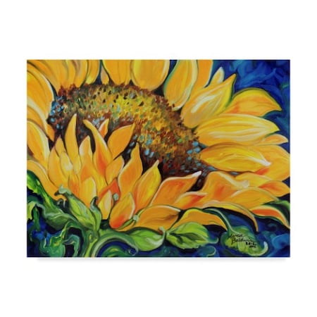 Marcia Baldwin 'Sunflower September' Canvas Art,35x47
